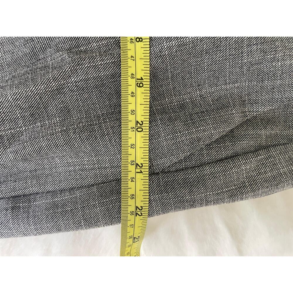 Old Navy Gray Wide Leg High Waisted Linen Blend Pants XL - Picture 9 of 11